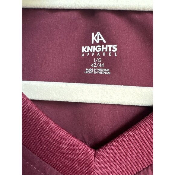 Texas A&M Aggies Knights Apparel Sweatshirt Adult Maroon V Neck Pullover Large - Picture 3 of 8